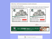 Tablet Screenshot of onlineproxy.biz